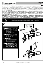 Предварительный просмотр 44 страницы Degometal GO 180/B Original Instructions Manual