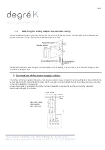 Preview for 10 page of Degre K LOLe 1 Installation Manual