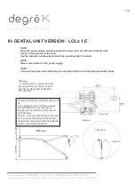 Preview for 15 page of Degre K LOLe 1 Installation Manual