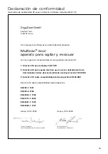 Preview for 39 page of DeguDent Multivac eco Instructions For Use Manual