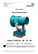 Preview for 1 page of DEHACO Dust Control Unit User Manual