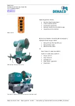 Preview for 5 page of DEHACO Dust Control Unit User Manual