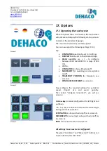 Preview for 20 page of DEHACO Dust Control Unit User Manual