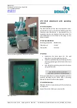 Preview for 30 page of DEHACO Dust Control Unit User Manual