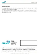 Предварительный просмотр 3 страницы DEHACO VAC CLOUD User Manual