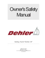 Dehler 34 Owners &  Safety Manual preview