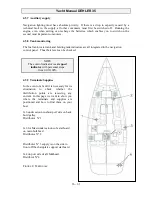 Preview for 36 page of Dehler 35 Owner'S Manual