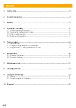 Preview for 16 page of dehn PHEG1 FD Seriesl Instructions For Use Manual