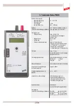 Preview for 6 page of dehn PM 20 Operating Instructions Manual