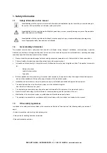 Preview for 3 page of DEHOUST AQF 570/5 Operating And Installation Manual