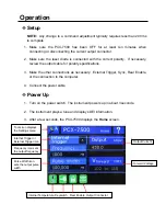 Предварительный просмотр 21 страницы DEI PCX-7500 Operation Manual