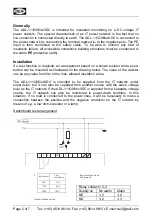 Preview for 2 page of Deif ADL-111Q96/xxVDC Series Installation & Operation Instructions