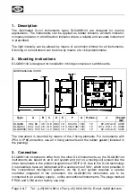 Preview for 2 page of Deif DLQA96 Installation Instructions Manual