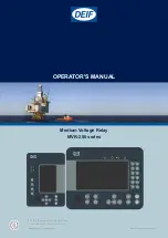 Deif MVR-200 Series Operator'S Manual preview