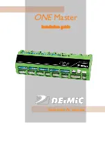 Preview for 1 page of Deimic One Master Installation Manual