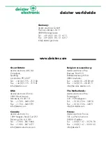 Preview for 20 page of Deister electronic RDL150 RS232 Wiring And Installation Instruction