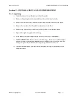 Preview for 17 page of Deitz Pharmafill TC3 Operation Manual