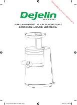 DEJELIN SLJV4300BL User Manual preview