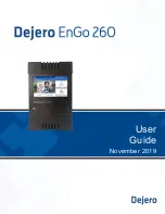 Preview for 1 page of Dejero EnGo 260 User Manual