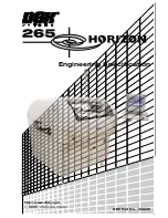 Предварительный просмотр 1 страницы DEK 265 horizon Engineering Specification