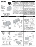 Preview for 1 page of DEK DXR-702 Installation Instructions