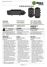 Preview for 1 page of DEKA Controls DOR Serires Quick Start Manual