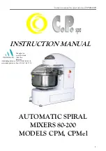 Dekeghel CPM 100 Instruction Manual preview