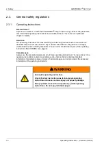 Preview for 18 page of Dekema AUSTROMAT 624 Operating Instructions Manual