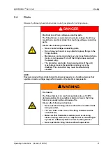 Preview for 21 page of Dekema AUSTROMAT 624 Operating Instructions Manual