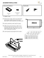 Preview for 2 page of Dekko ECA Hide It Installation