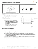 Dekko ECA MARINA Installation Manual preview