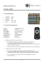 Предварительный просмотр 5 страницы Deko-light 843025 Manual