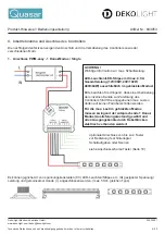 Предварительный просмотр 6 страницы Deko-light 843053 Product Notes Manual