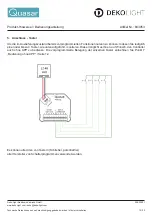 Предварительный просмотр 10 страницы Deko-light 843053 Product Notes Manual