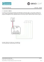 Предварительный просмотр 32 страницы Deko-light 843053 Product Notes Manual