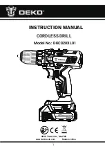 DeKo DKCD20XL01 Instruction Manual preview