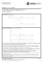 Предварительный просмотр 6 страницы DekoLight 50D-1HMC-0 Product Notes