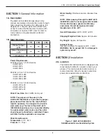 Preview for 5 page of Del ozone AGW Series Installation & Operation Manual