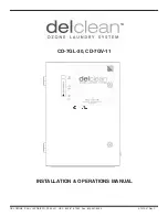 Del ozone delclean CD-7GL-30 Installation & Operation Manual preview