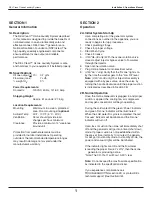 Preview for 3 page of Del ozone delclean CD-7GL-30 Installation & Operation Manual