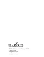 Preview for 12 page of Del ozone MCD-250U Installation & Operation Manual