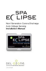 Del ozone SPA ECLIPSE Installation Manual предпросмотр