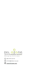 Предварительный просмотр 8 страницы Del ozone SPA ECLIPSE Installation Manual