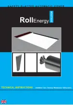 Предварительный просмотр 1 страницы DEL RollEnergy Evolution Technical Instructions