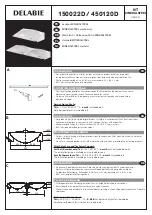 Preview for 1 page of Delabie 150022D Quick Installation And Maintenance Manual