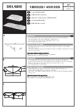 Preview for 2 page of Delabie 150022D Quick Installation And Maintenance Manual