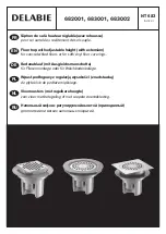 Preview for 1 page of Delabie 682001 Manual