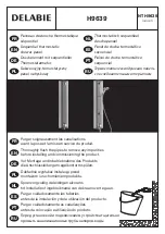 Delabie H9639 Manual предпросмотр