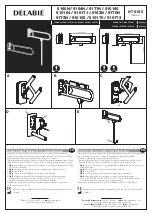 Preview for 1 page of Delabie NT 5160 Seies Installation Instructions