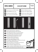 Preview for 1 page of Delabie SECURITHERM  792314 Quick Start Manual